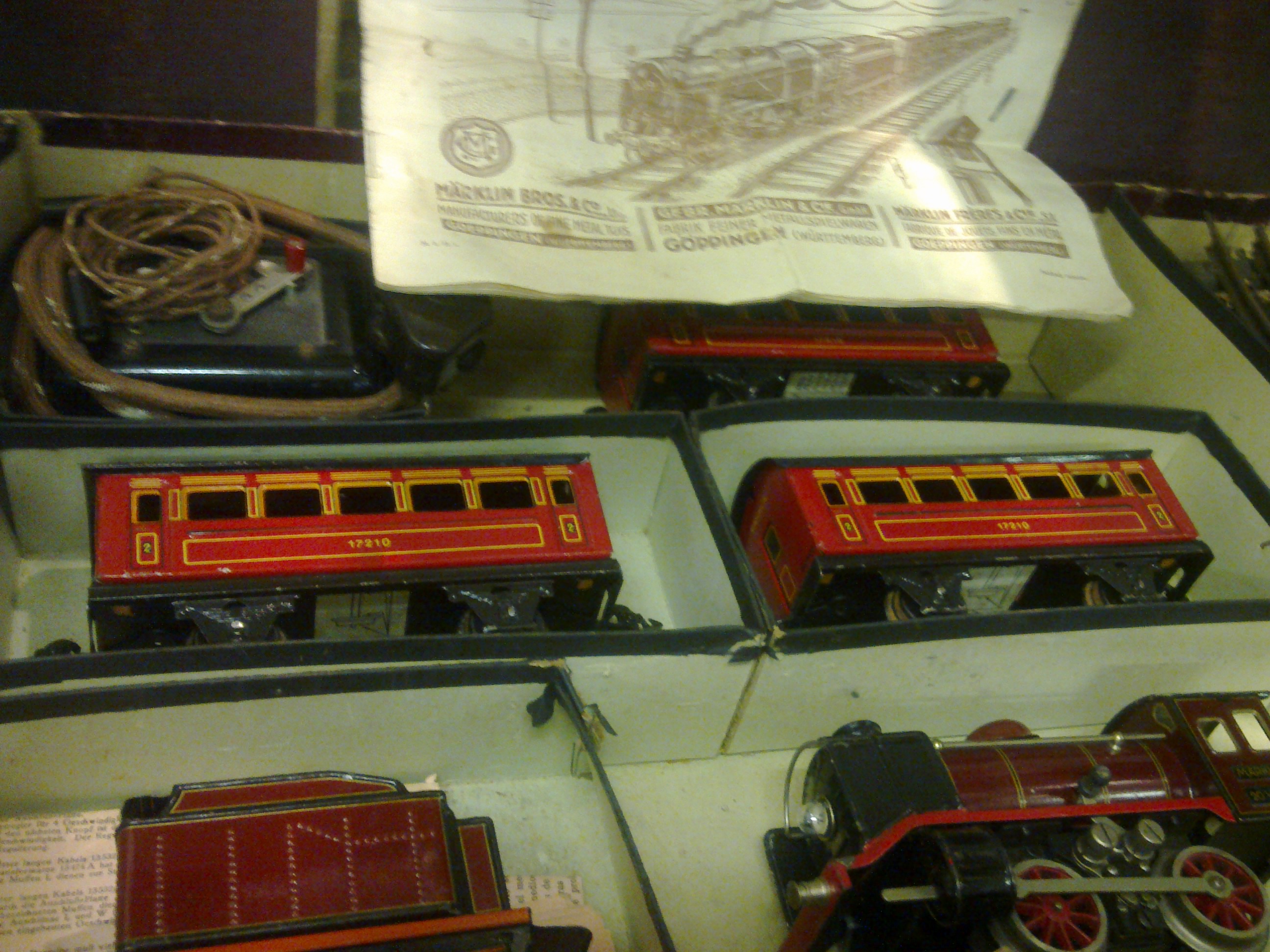 Marklin Electric Train Set Circa 1930